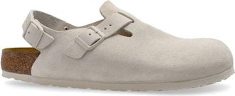 Birkenstock Clogs, male, Gray, 7 UK, White Slingback Strap Slippers