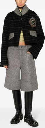 Etro Wool Blend Cropped Jacket