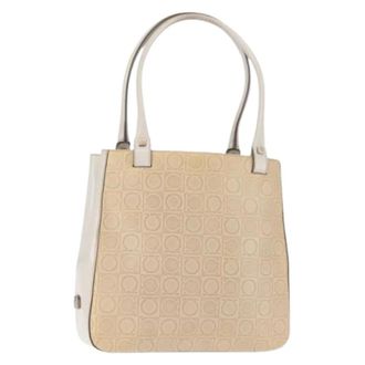 Ferragamo Bolso Tote Pre-owned - Pre-owned - Mujer - Beige - ONE SIZE