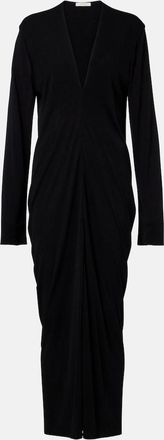 The Row Vestido largo Cassin drapeado
