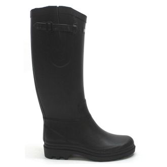 Aigle Aiglentine 2 NL Rubber Womens Calf Length Boots - Noir - Size:UK 7.5