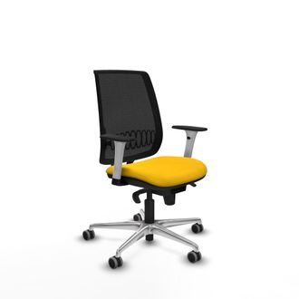 Piqueras y Crespo Silla De Oficina Piqueras Y Crespo Alares Negro Malla