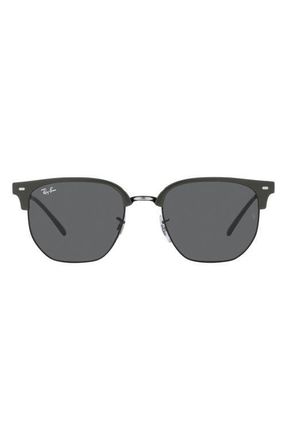Ray-Ban New Clubmaster 51mm Irregular Sunglasses in Dark Grey at Nordstrom