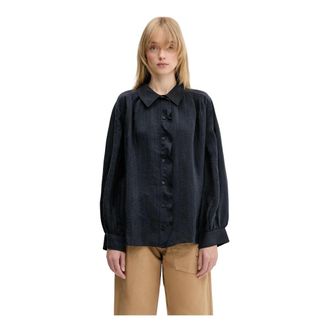 Sams&oslash;e & Sams&oslash;e Mujer, Blusas y Camisas, Azul, Talla: S