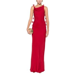 Cult Gaia Kleedjes, Dames, Rood, S, Spandex, Nymeria Gown