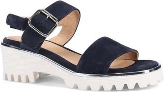 Ron White Elaria Ankle Strap Sandal in French Navy at Nordstrom, Size 10-10.5Us