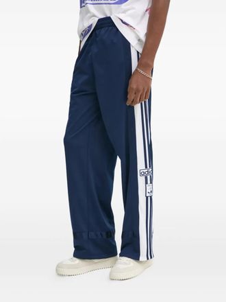 adidas 3-stripe logo track pants - Blue