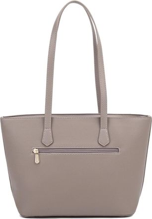 Sac Cabas David Jones Pour Femme - Cuir PU Saffiano - Format A4 - Idéal Travail Ou études - Noir
