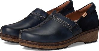 Pikolinos Granada W0W-3627C2 Womens Flat Shoes Blue : EU 41 (US Womens 10.5-11) B - Medium, Leather