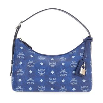 MCM Mcm, Dames, Tassen, Blauw, Maat: ONE Size