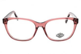 Harley-Davidson HD0568 Rectangular Acetate Eyeglasses - Pink