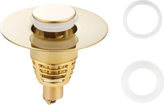 OEM Tapones Para Lavabo Con N&uacute;cleos De Oro El&aacute;stico