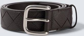 Bottega Veneta Cintura in pelle Intrecciato