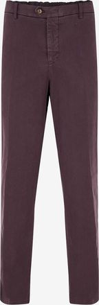 Marco Pescarolo Slim-Fit-Chinohose aus Baumwolle Evo