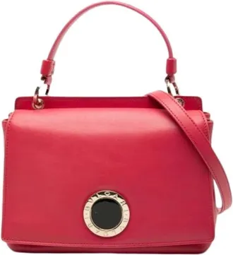 Bulgari Pre-owned Handbags, female, Pink, Size: ONE SIZE Pre-owned Vintage Handbag