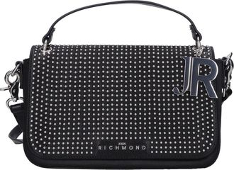 John Richmond Handtas - Dames - Handtassen - Zwart - ONE Size - Satijn - Tassen