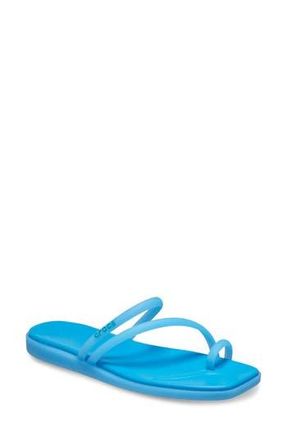 Crocs Miami Frosted Toe Loop Sandal in Tinted Glass at Nordstrom Rack, Size 11