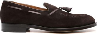 Doucal's Thor loafers - men - Calf Suede/Calf Leather/Calf Suede/Rubber/Calf Leather - 42.5 - Brown