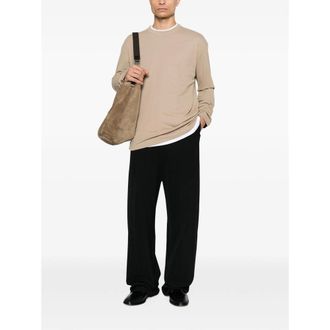 Jacquemus Paper Blend Long-Sleeved T-Shirt - Beige