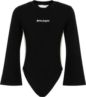 Palm Angels Body - Dames - Bodies - Zwart - 2XL - Katoen - Tops