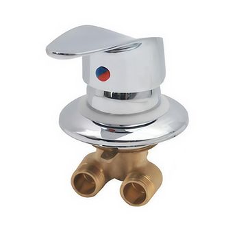 OEM Grifo Mezclador Para Cabina De Ducha Carivent, Grifo De Ducha De Lat&oacute;n, Salida Desviadora, Grifo Mezclador De Ducha Cromado, Conector G1/2, Mezclador 