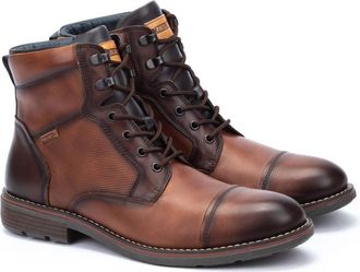 Pikolinos Mens York Lace-Up Boots In Cuero