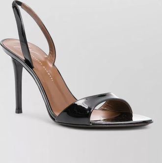 Giuseppe Zanotti high heel open toe leather sandals