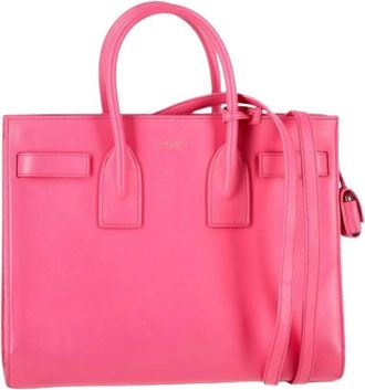 Saint Laurent Pre-owned Handbags, female, Pink, Size: ONE SIZE Pre-owned Vintage Handbag