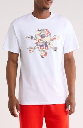 Icecream Origami Cotton Graphic Tee in White at Nordstrom Rack, Size Xx-Large