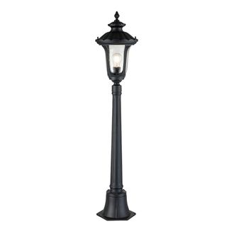 Netlighting Chicago Outdoor Bollard Textured Black IP44