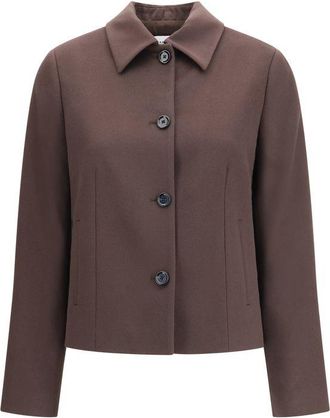 Lardini Wool Oves Aries Full-Length Womens Jacket