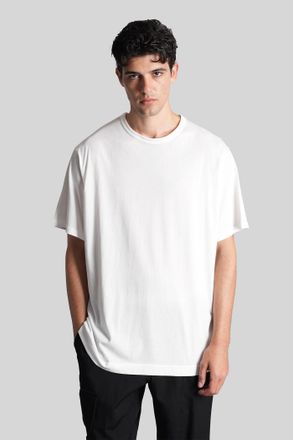 Yohji Yamamoto T-shirt In White Cotton