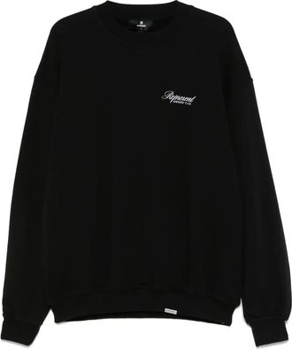 Represent Felpa leggera in cotone - Nero