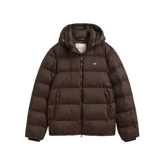GANT Active Cloud Jacket - Heren - Jassen - Bruin - Maat: XL Leer
