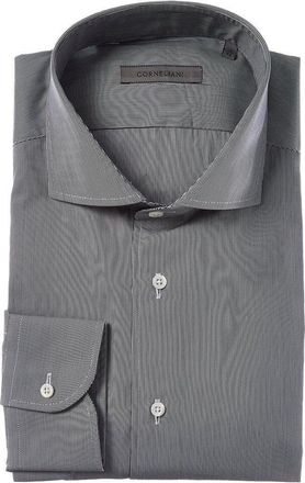 Corneliani Striped Poplin Dress Shirt