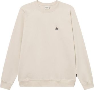 Dedicated Sweatshirt Malmoe Ski Crash EMB Pullover f&uuml;r Herren | beige