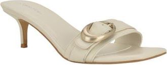 Calvin Klein Neveena Kitten Heel Sandal in Ivory at Nordstrom, Size 9.5