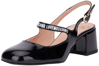 Love Moschino Womens Ja10365g1lih0000 Heel Sandal, Black, 9 UK
