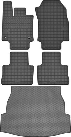 OEM Juego De Alfombrillas De Goma Para Coche Y Alfombrilla Para Maletero Para Toyota Rav4 V Suv (modelo 2019)
