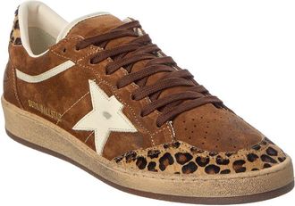 Golden Goose Ballstar Suede & Haircalf Sneaker