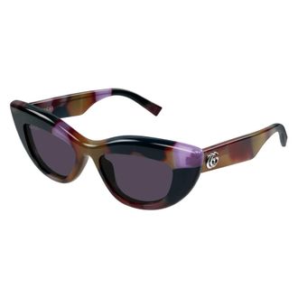 Gucci Cat-eye Zonnebril - unisex - Accessoires - Veelkleurig - Maat: 50 MM Nylon