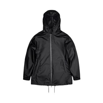 Rains Storm Breaker Waterdichte Jas Zwart - Dames - Regenjassen - Zwart - XS - Polyester - Jassen