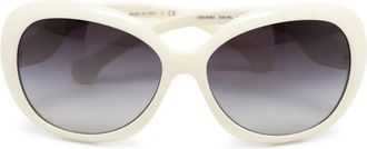 Dolce & Gabbana Occhiali da sole tondi - Bianco