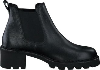 Paul Green 8076-004 Enkellaars - Dames - Schoenen - Zwart - Maat: 40 EU Leer