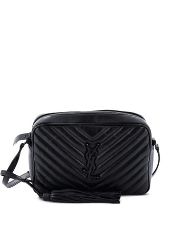 Saint Laurent Lou Camera Bag Matelasse Chevron Leather Small crossbody bag - Nero