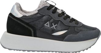 Sun 68 Big Ally Teddy - Dames - Sneakers - Zwart - 38 EU - Nylon - Schoenen
