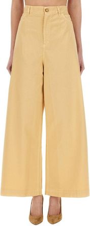 Alysi Superflare Sporty Trousers - Yellow