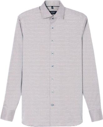 Olymp Olymp, Heren, Overhemden, Bruin, Maat: XL