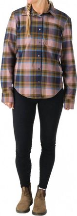 FlyLow Brigitte Tech Flannel Shirt In Rye