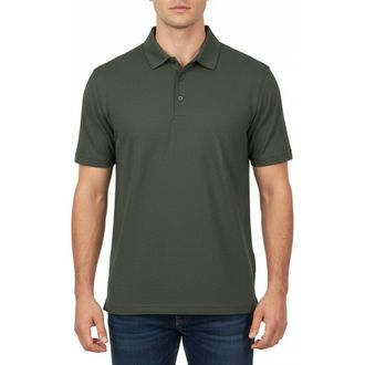 Burnside Soft Jersey Polo in Army at Nordstrom Rack, Size Xx-Large